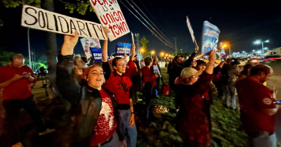 Reuters-Shares of Detroit Three briefly hit as US workers strike raises profit worries