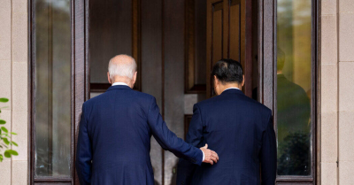 纽约时报中文网 - 英文原版-英For Biden a Subtle Shift in the Power Balance With Chinas Xi Jinping