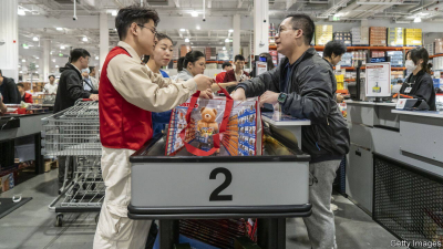 The Economist-As Chinas markets crash its consumers cower  China