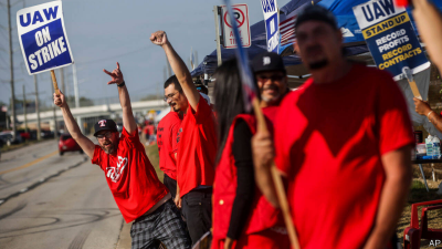 The Economist-Does the car-workers strike threaten Americas industrial boom  Business