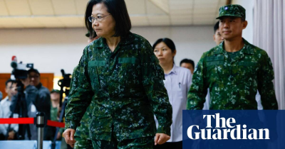 The Guardian-Taiwan president says China has too many problems to invade