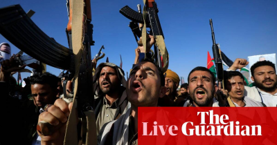 The Guardian-Middle East crisis live Houthis promise safe passage for Russian and Chinese ships in Red Sea after launching fresh attack