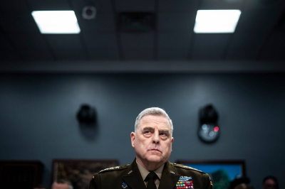 The Washington Post-Gen Mark Milley polarizing Joint Chiefs chairman exits center stage