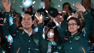 The Economist-Defying China Taiwan elects William Lai Ching-te as president  Asia