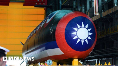 BBC News Top Stories-World Haikun Taiwan unveils new submarine to fend off China