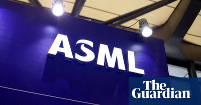 The Guardian - China-ASML halts hi-tech chip-making exports to China reportedly after US request