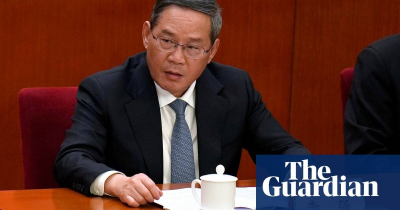 The Guardian-China sets modest GDP target as it faces regional tensions and an ageing population