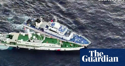 The Guardian-South China Sea Philippines accuses China coastguard of reckless action after collision