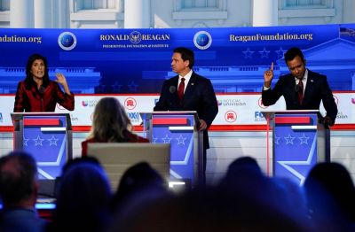 The Washington Post-Ramaswamy spars with Haley over TikTok at Republican debate