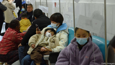 The Economist-China is struggling with a surge of respiratory ailments  China