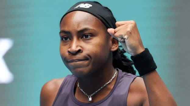 BBC News Top Stories-Sport China Open Coco Gauff sets up Iga Swiatek semi-final by beating Caroline Garcia