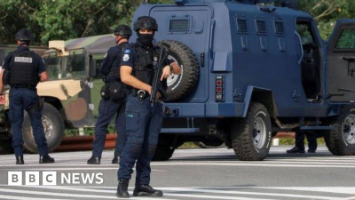 BBC News Top Stories-World Kosovo and Serbia row over monastery gun battle