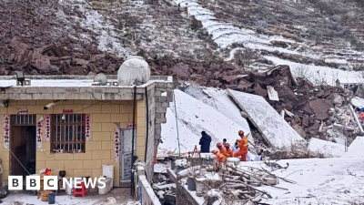 BBC News Top Stories-World China At least 11 dead dozens missing in Yunnan landslide