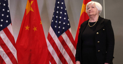 纽约时报中文网 - 英文原版-英Yellen to Visit China for Top-Level Economic Talks