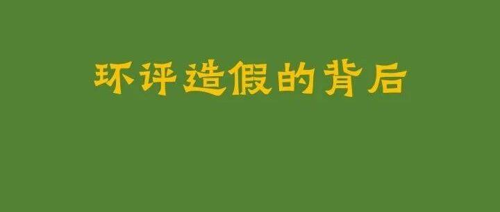 半小时就能炮制一份，虚假环评报告何以审批通过？