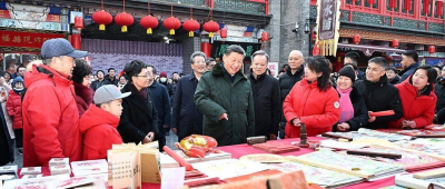 独家视频丨习近平春节前夕在天津看望慰问基层干部群众