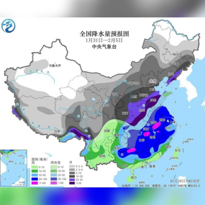 春运返乡天气如何？这些地方或现极端降雪→