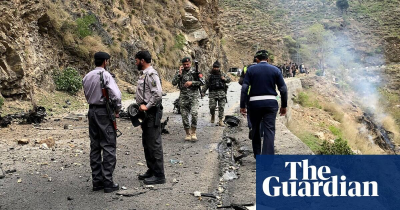 The Guardian-Six killed after suicide bomber rams convoy of Chinese engineers in Pakistan