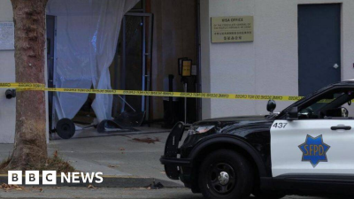 BBC News Top Stories-World San Francisco Man who crashed car into Chinese consulate shot dead